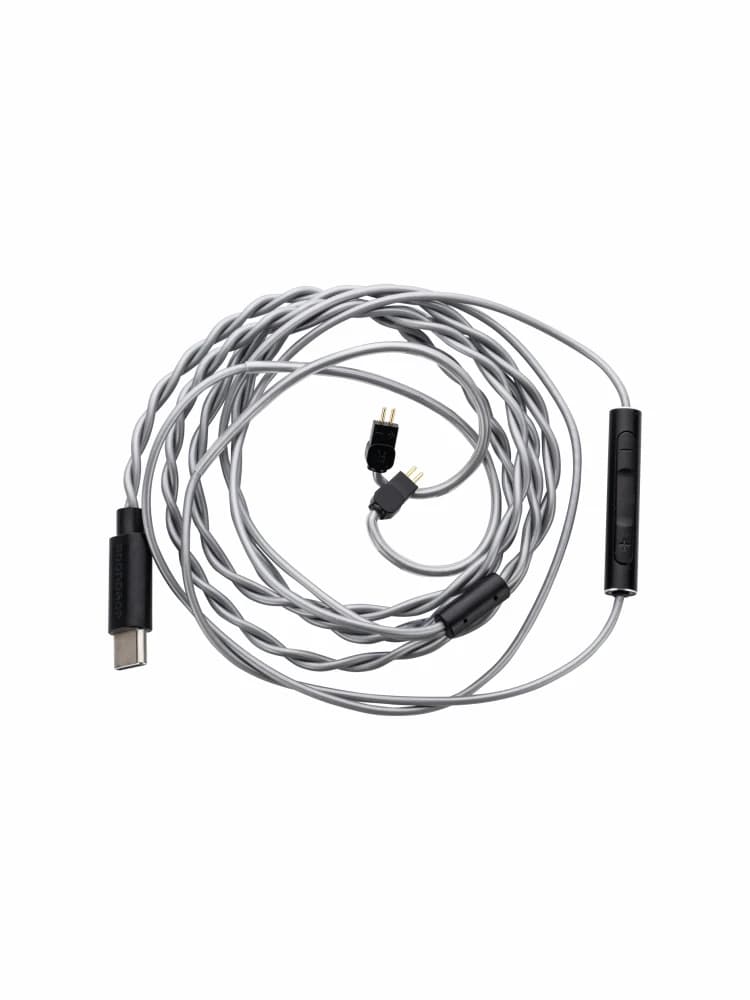 طلب مسبق كابل ترقية Moondrop CDSP تفاعلي عبر الإنترنت DSP مع وصلة USB-C سلكية وكابل نحاس خالي من الأكسجين