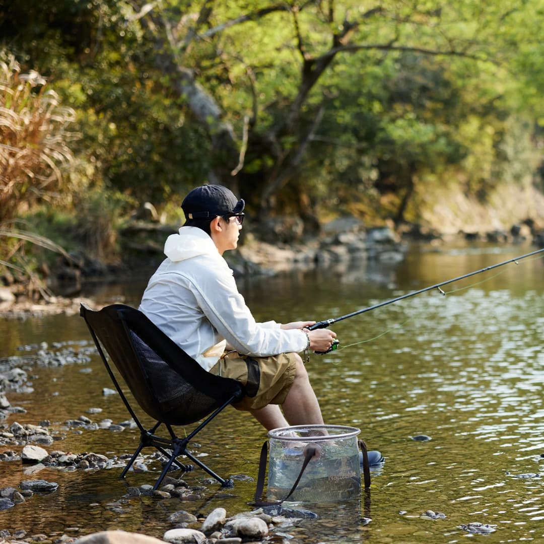 دلو Naturehike قابل للطي بسعة 20 لتر للشواء في الهواء الطلق والسفر وحاوية مياه قابلة للطي ومعدات تخييم - 4