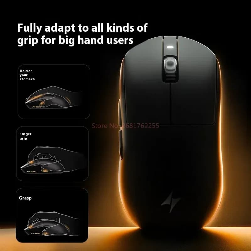 ATK A9 Ultra Wireless Gaming Mouse A9/A9 SE/A9 Plus/A9 Pro Tri-Mode 8K 53g Lightweight E-sports Gaming Mouse PC Custom Accessory - 4