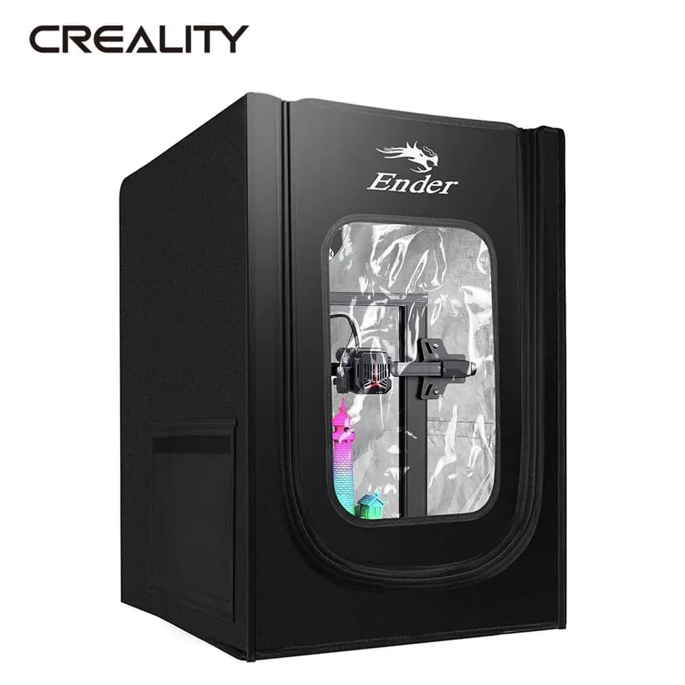 CREALITY غطاء طابعة إيندر ثلاثية الأبعاد ترقية 720*600*480 ملم تأثير عزل جيد مقاوم للحريق لسلسلة إيندر-3