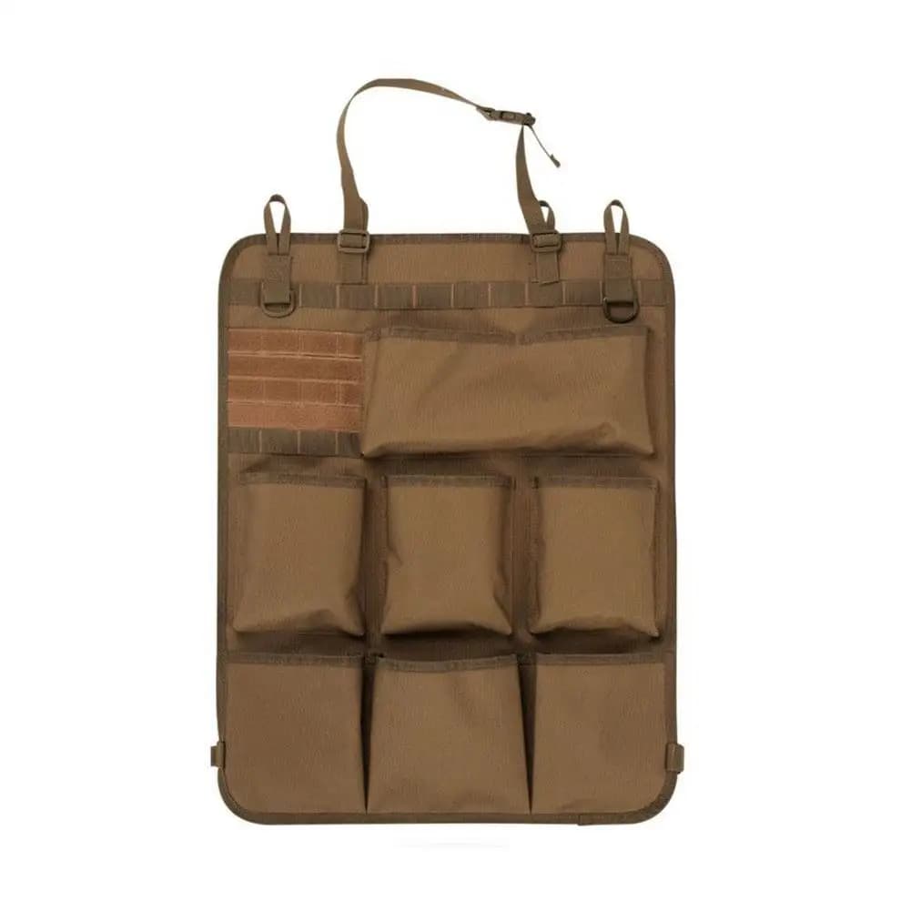 Universal Vehicle Seat Back Organizer Military Style Camo Storage Bag with 7 Pockets Tactical Auto Organizer for Car Truck SUV - 6
