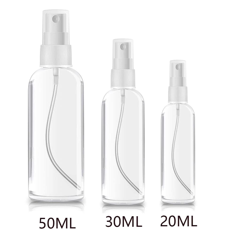 Refillable Bottles Empty Spray Bottle Transparent Plastic Perfume Bottles Mini Cosmetic Spray Bottle Atomizer 20/30/50 ML - 2