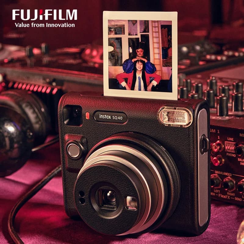 كاميرا Fujifilm Instax SQUARE SQ40 جديدة أصلية فيلم Instax Square بحافة بيضاء قابل للاختيار 20/40 ورقة أفلام Instax Square - 5