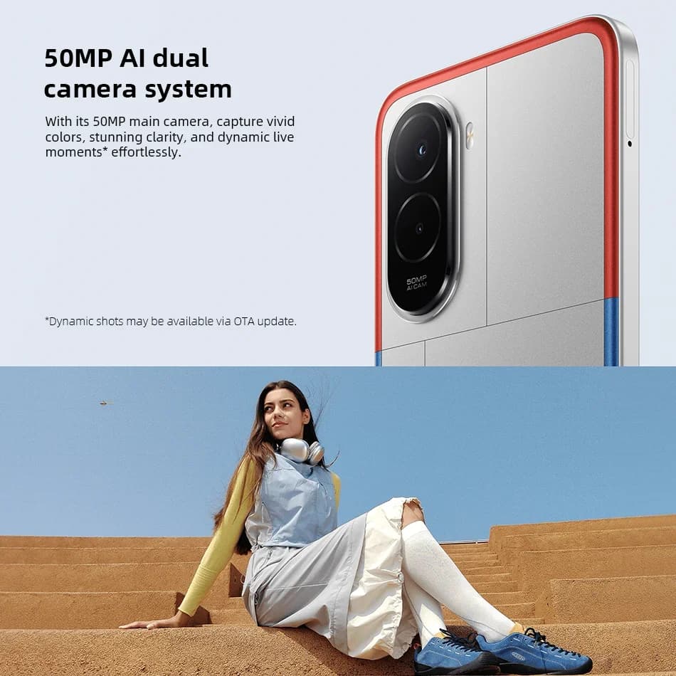 هاتف POCO M7 نسخة عالمية، معالج Snapdragon® 685، NFC، ذاكرة 128GB/256GB، شاشة 144Hz، كاميرا 50MP، بطارية 7000mAh، شحن سريع 33W - 4