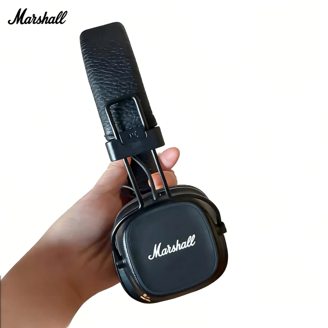Marshall Major IV 4 Wireless Bluetooth Headphones Foldable Deep Bass Sport Gaming Headset On-Ear Wireless Headphone With Mic - 2