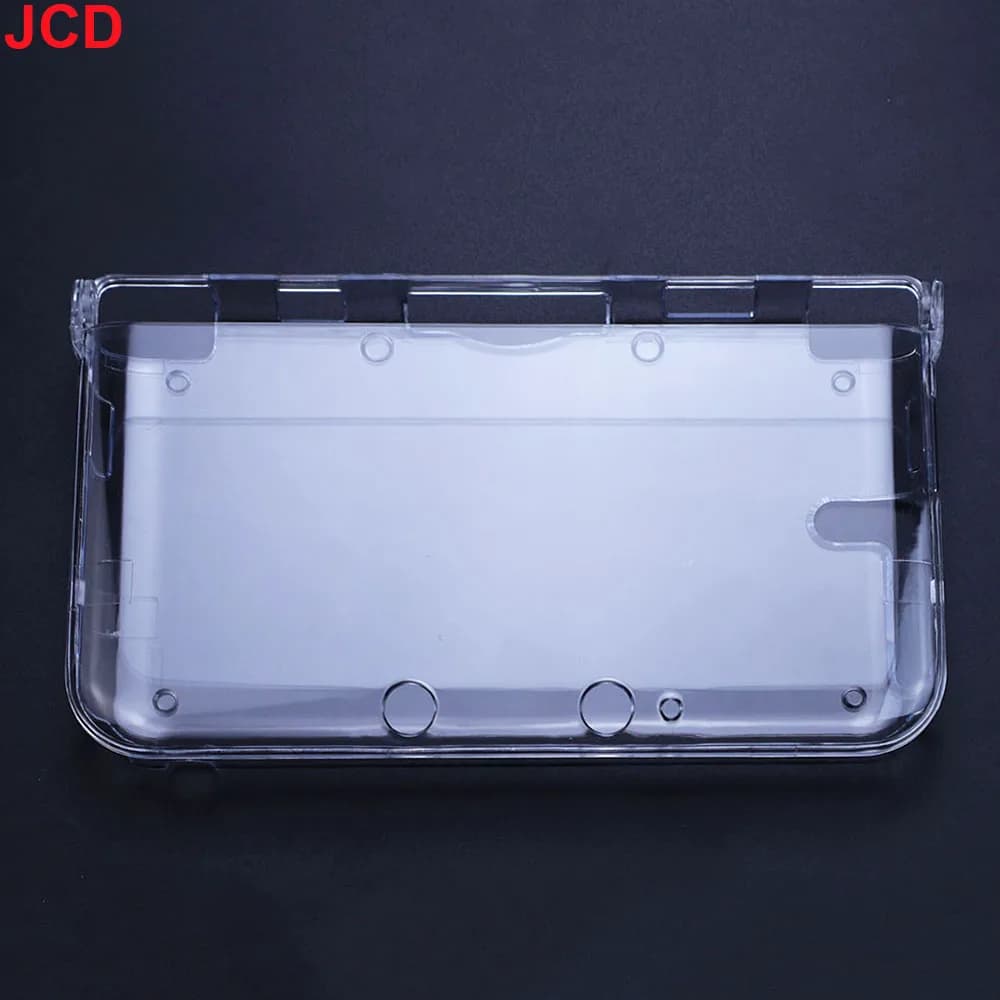 JCD Plastic Clear Crystal Shell Skin Case Cover For 3DS 3DS XL LL New 3DS New 3DS XL/LL Game Console With Screen Protective Film - 4