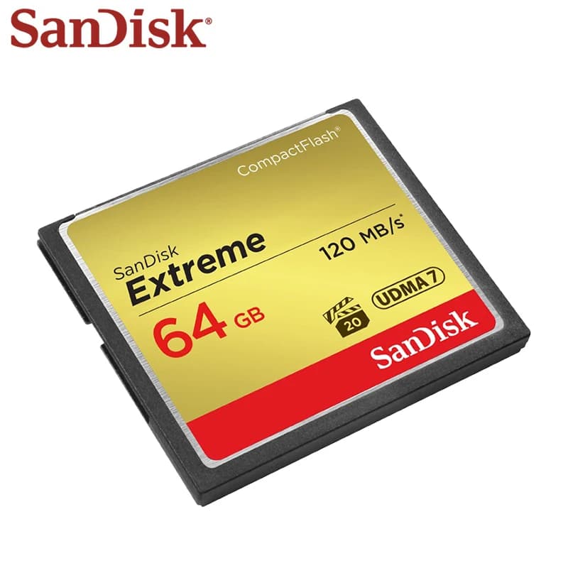 SanDisk Extreme CompactFlash Memory Card CF Card for Camera 32GB 64GB 128GB Original Storage card for Canon Nikon - 4