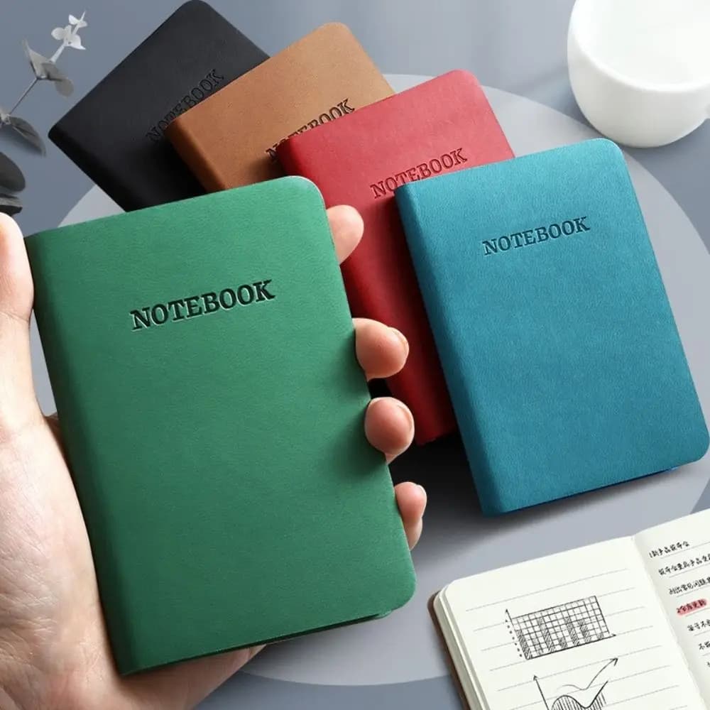 دفتر ملاحظات صغير محمول A7، مفكرة جيب، منظم يوميات ومخطط، أدوات مكتبية مدرسية