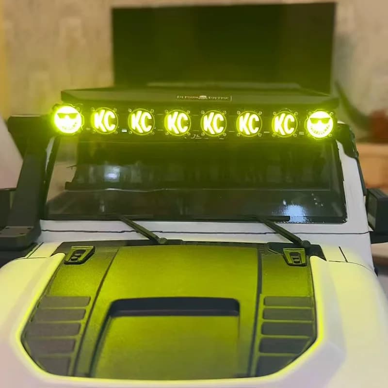 إضاءة سقف LED 5V مضيئة لسيارة زحف RC مقاس 1/10 تراكساس تركس 4 أكسيال سككس 10 ييكونج RC4WD D90 كروبول MK07 MJX H8H FMS - 6