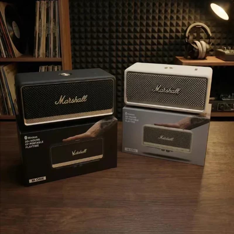 Marshall Portable Wireless Speaker Series Deep Bass Subwoofer IPX4 Waterproof Bluetooth 5.0 20H Outdoor Travel Rock Sound HOT - 4