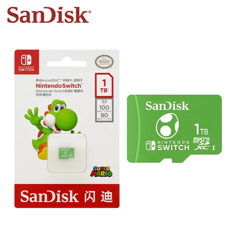 SanDisk Micro SD Memory Card 64GB MicroSDXC For Nintendo Switch Game Storage 128GB 256GB Up to 100MB/s 512GB Switch Memory Card - 5