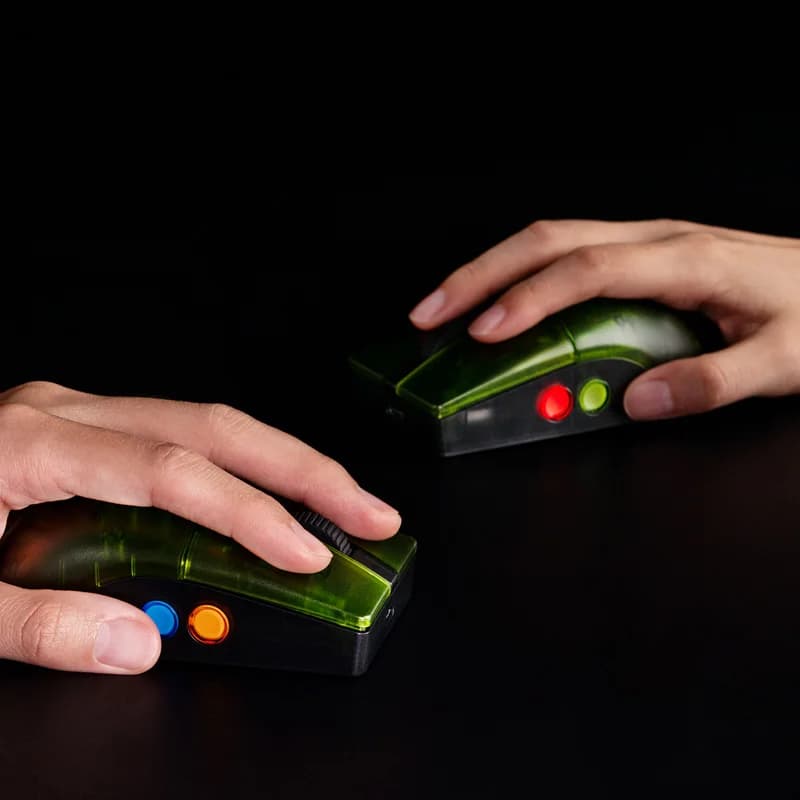 8BitDo فأرة Retro R8 مع مستشعر بصري PAW 3395 DPI 26K، فأرة لاسلكية 4K مع قاعدة شحن - إصدار Xbox - 2