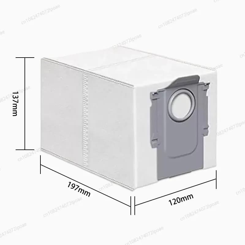 إكسسوارات مكنسة روبوروك Qrevo Curv / 5AE / 5A1 / 5XC / S5X / Qrevo C Pro تشمل فرشاة جانبية رئيسية وقماش مسح وكيس غبار وفلتر - 5