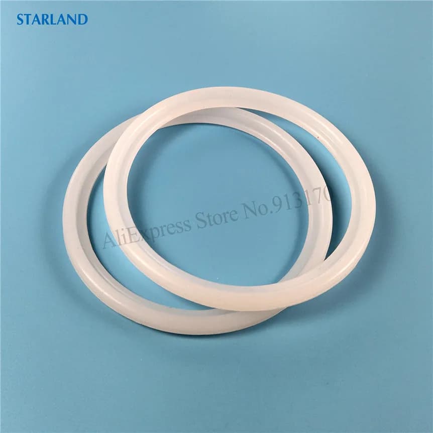 A Pair Big Sealing Rings Vevor Ice Cream Makers Accessories Silicone Circle Gaskets YKF Soft Serve Machines Fittings Two Pieces - 2