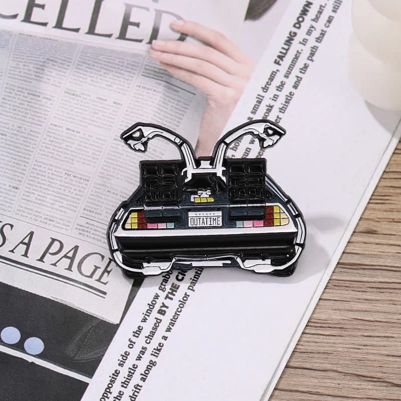 Cartoon Car Enamel Pin Custom Brooch Lapel Badge Metal Clothes Accessories Wholesale Backpack Jewelry Gift for Friends - 3