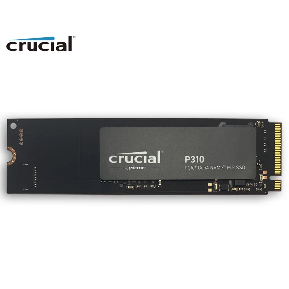 Crucial P310 1TB 2280 PCIe Gen4 3D NAND NVMe M.2 SSD 500GB 2TB – Up to 7,100 MB/s， Internal Solid State Drive（OEM PACKAGE) - 2