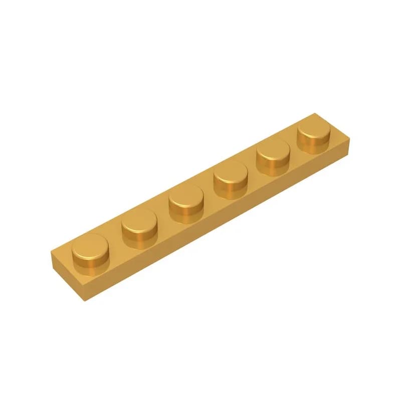 جوبيكس GDS-505 لوحة 1 x 6 متوافقة مع ليغو 3666 قطع مكعبات البناء DIY لوحة جسيمات للأطفال - 5