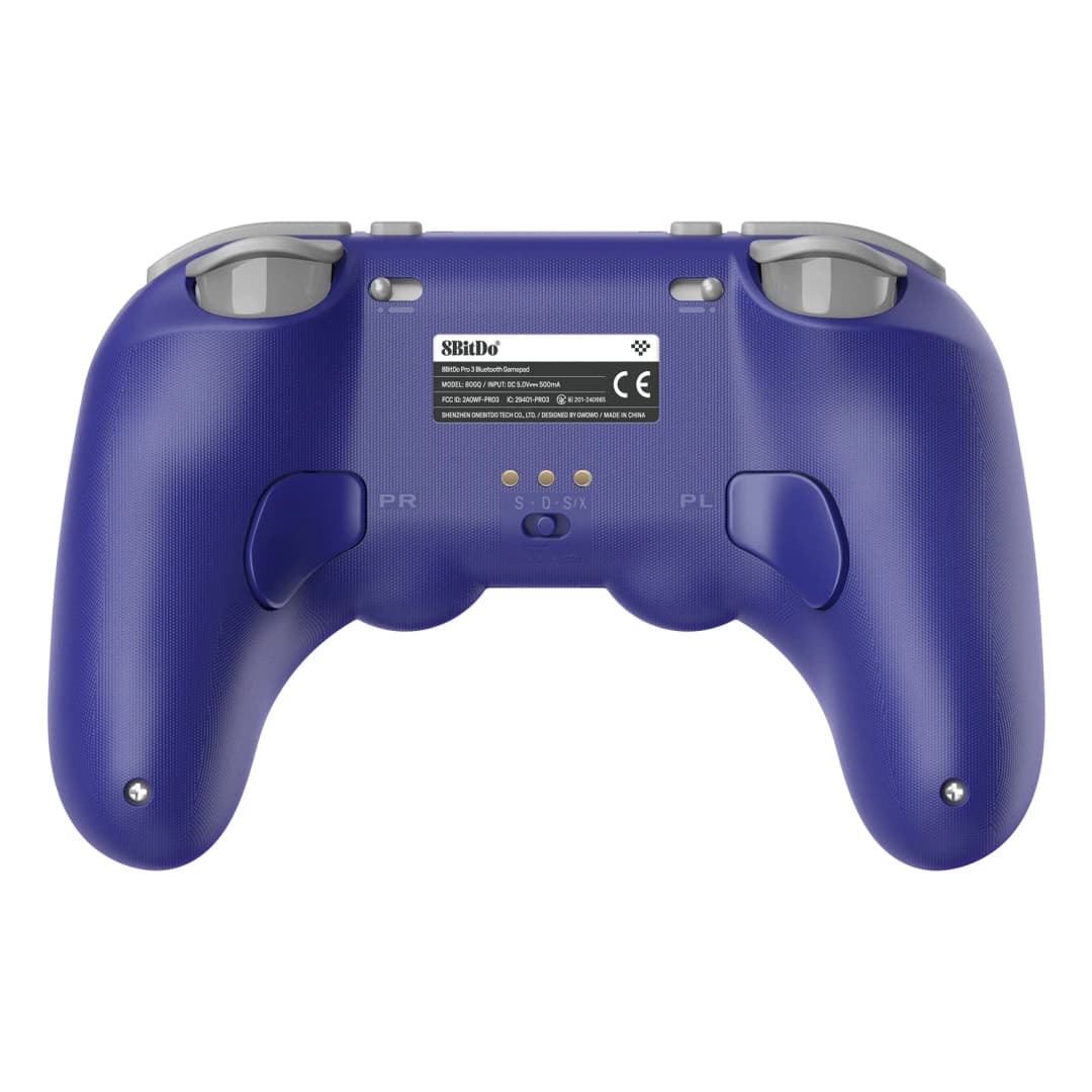 8BitDo Pro 3 يد تحكم ألعاب بلوتوث لاسلكية لسويتش 1/2، ويندوز، أبل، مع عصي تحكم TMR قابلة للتبديل - 2