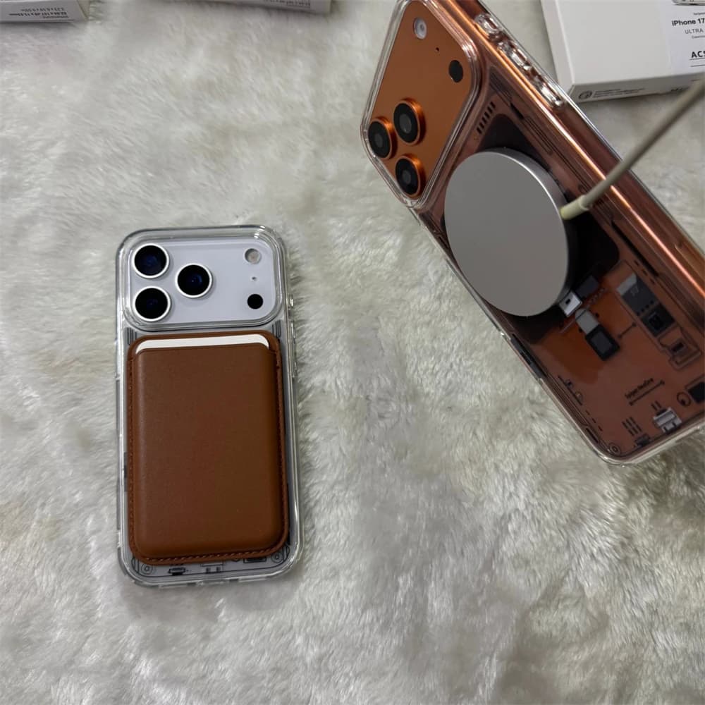 Spigen Ultra Hybrid MagFit Magnetic Phone Case For iPhone 17 Air 16 15 14 13 Pro Max Plus For Magsafe Wireless Charging Cover - 4