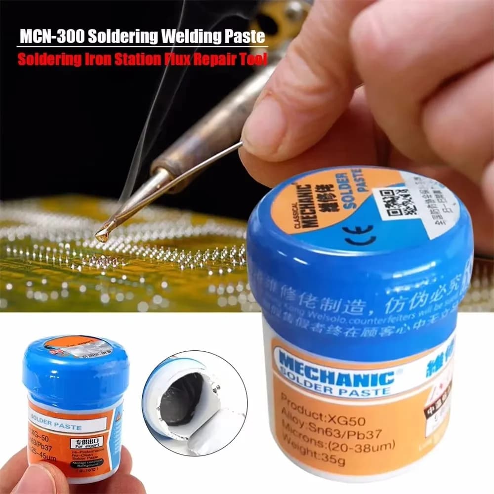 MECHANIC سلسلة XG معجون لحام قصدير 183℃ صديق للبيئة فلوكس لحام لإصلاح IC CPU BGA SMD الهاتف المحمول