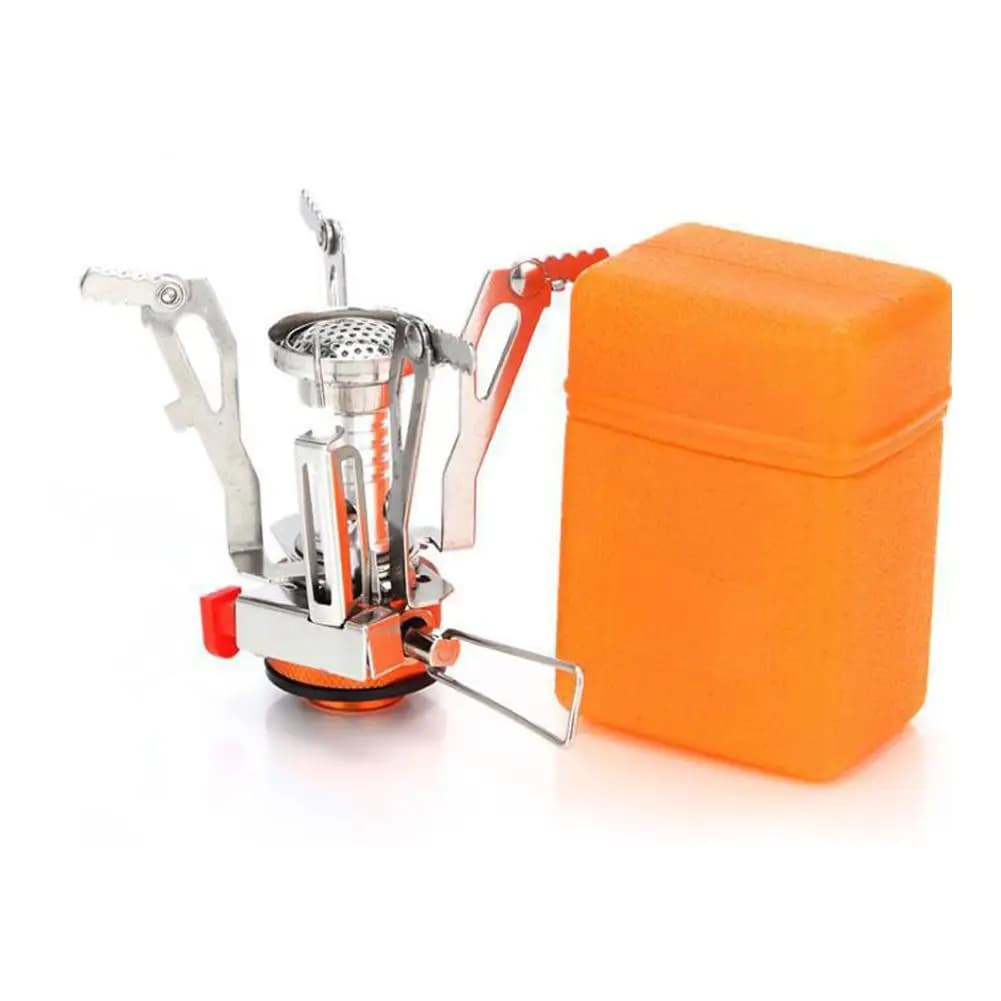 1PC Ultralight Portable Camping Stoves, Adjustable Valve Stove For Backpacking, Hiking, Mountaineering, Camping
