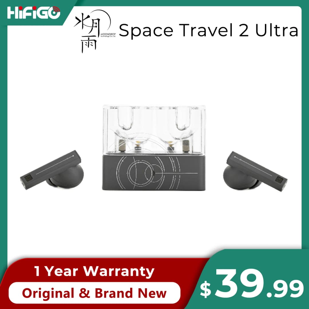 سماعات أذن MOONDROP Space Travel 2، Ultra HiFi، TWS، بلوتوث، مشغل مغناطيسي أحادي، سماعات موسيقى