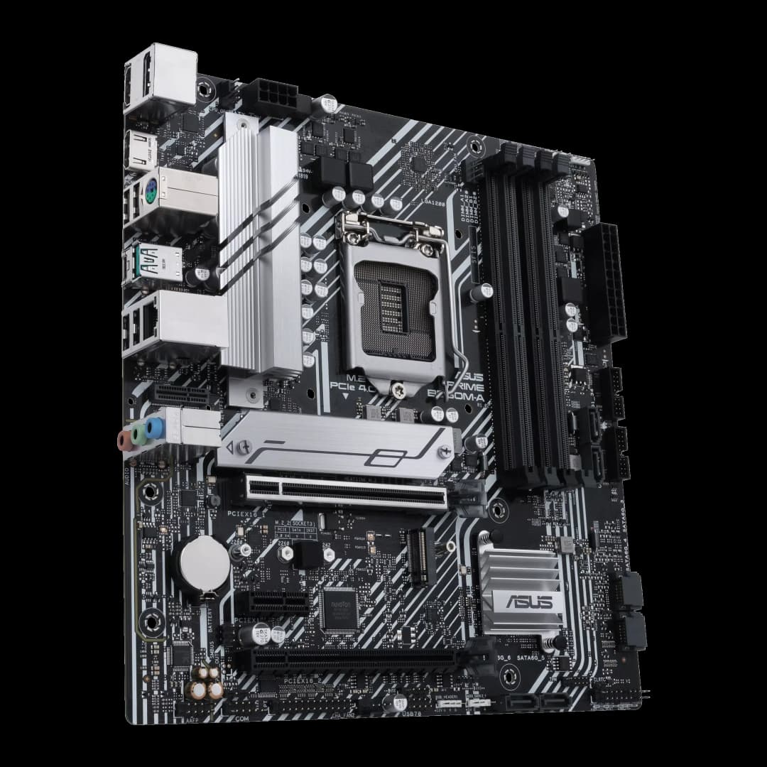 ASUS PRIME B560M-A Motherboard Socket LGA1200 CPU DDR4 5000 (OC) Memory Chipset B560 mATX Mainboard - 3