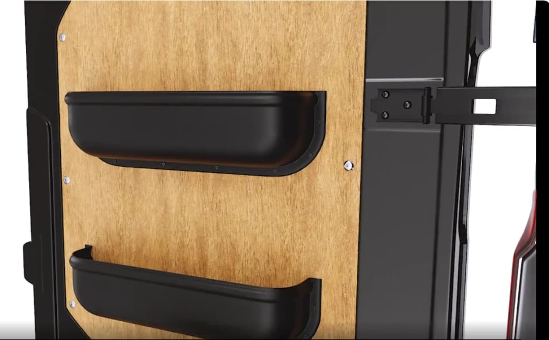Car Door Handle Storage Box For Van Camper Universal Fit Door Panel Tray Armrest Organizer Cover Car Accessories Storage Box - 2