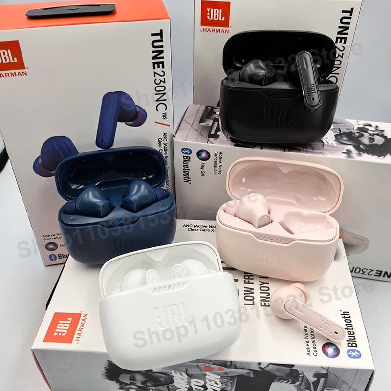JBL TUNE 230NC TWS Wireless Bluetooth Earphones  In-ear with Stereo Earbuds Mic Sports Wireless Headphones Gaming Earbuds - 6