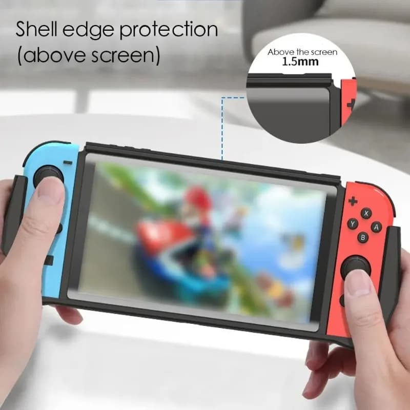 غطاء حماية سيليكون ناعم لجهاز Switch OLED، غطاء واقي لإكسسوارات جهاز الألعاب - 3