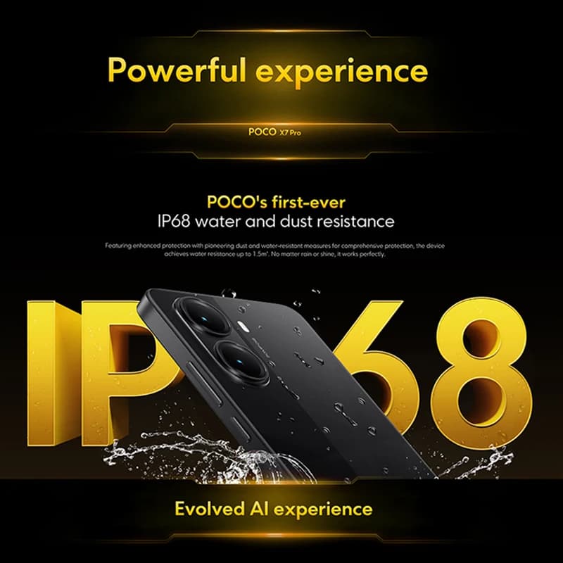 Global Version POCO X7 Pro Smartphone Dimensity 8400-Ultra 6000mAh 90W HyperCharge NFC 6.67" 1.5K 120Hz AMOLED display - 3