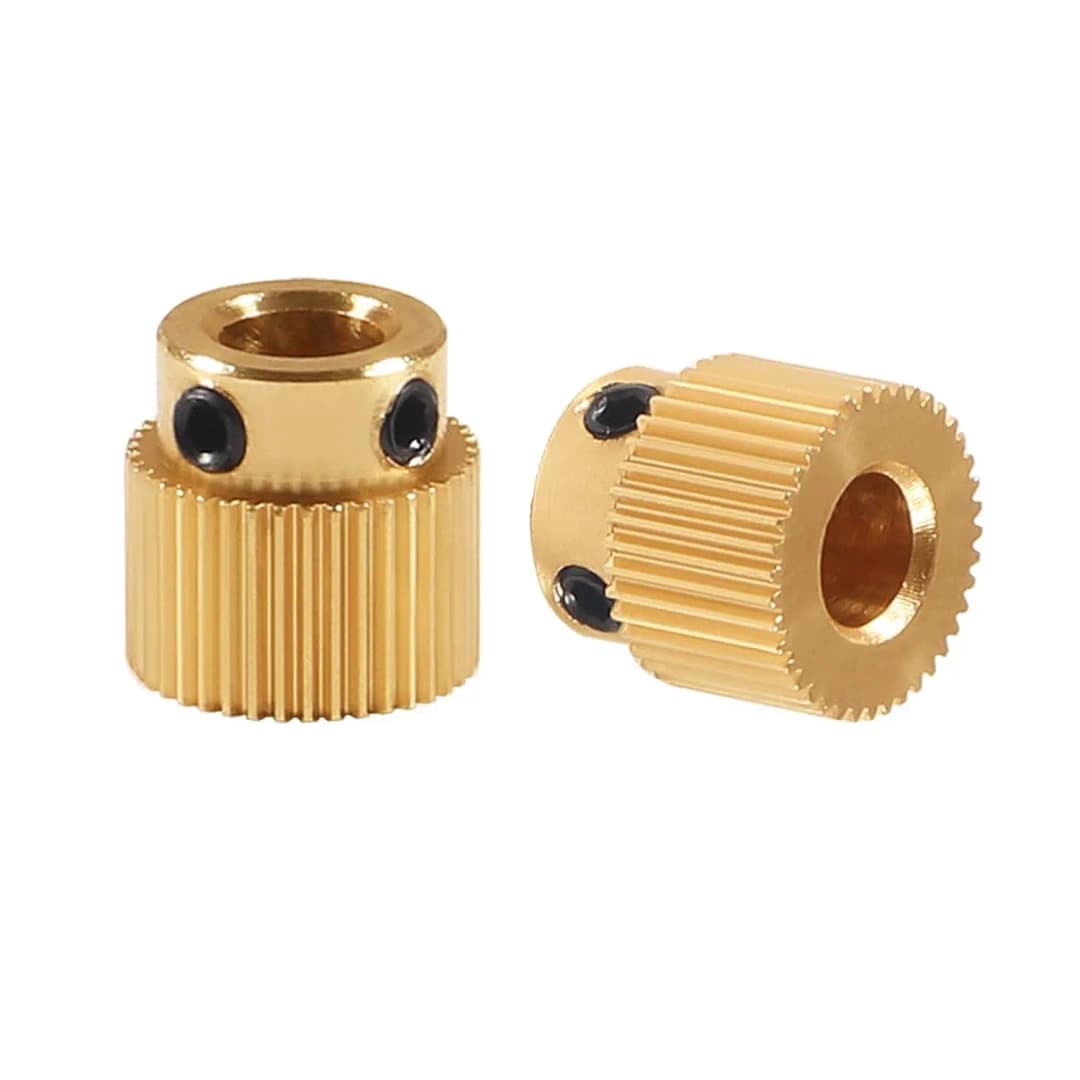 كرياليتي اندر 3 ترس عجلة طارد نحاس 26/40 اسنان ترس دفع ل CR-10/Ender 3 Pro/Ender 3 V2/Ender 5/5 Pro قطعة طابعة 3D - 3