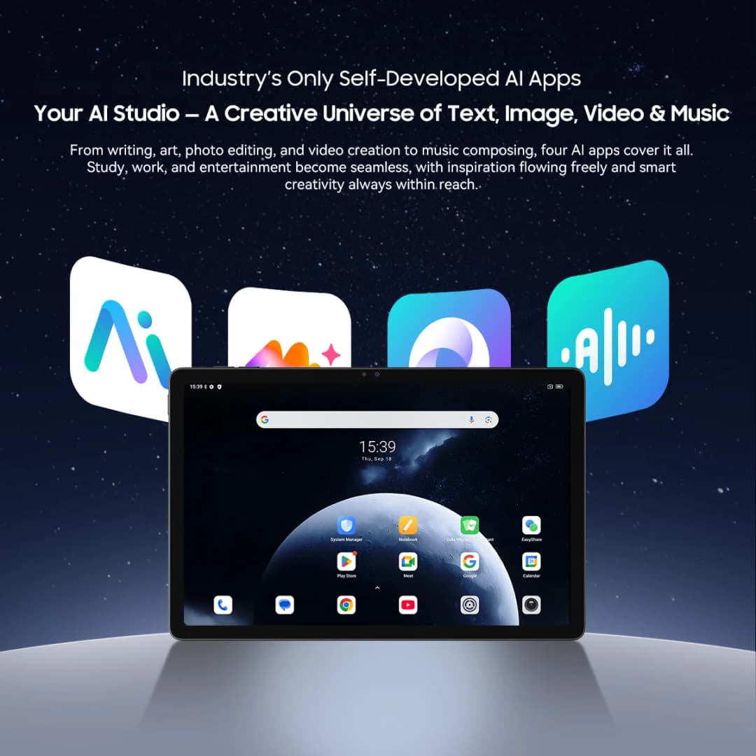 New Blackview Zeno 10 5G AI Tablet 11-inch FHD+ 90Hz Display Octa core Widevine L1 8800mAh Quad Speakers Android 15 Pad PC - 3