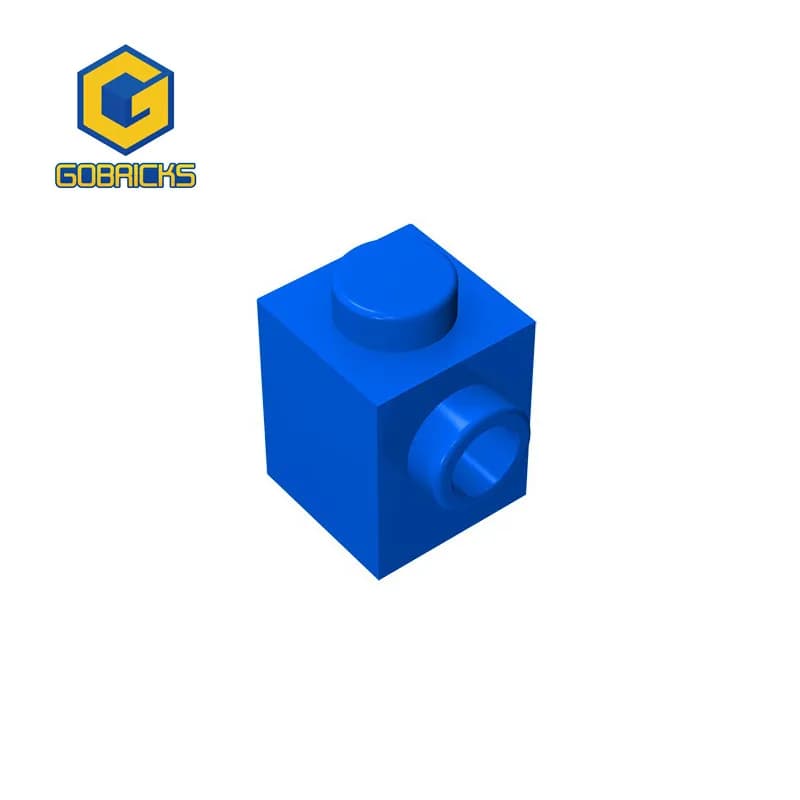Gobricks 10 قطع MOC 87087 يجمع جسيمات 1x1 كتلة DIY مكعبات بناء مع مطبات متوافقة مع ألعاب تعليمية للأطفال - 6