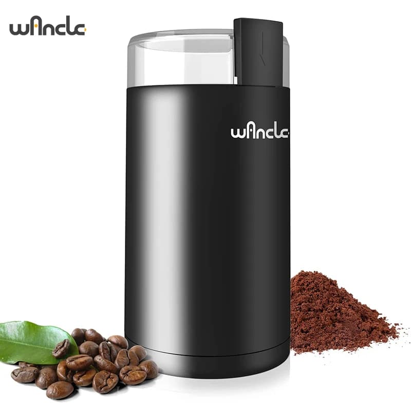 مطحنة قهوة عالية الطاقة 200W، منزلية، متعددة الوظائف، آلة طحن حبوب القهوة، أدوات مطبخ، 220V/120V
