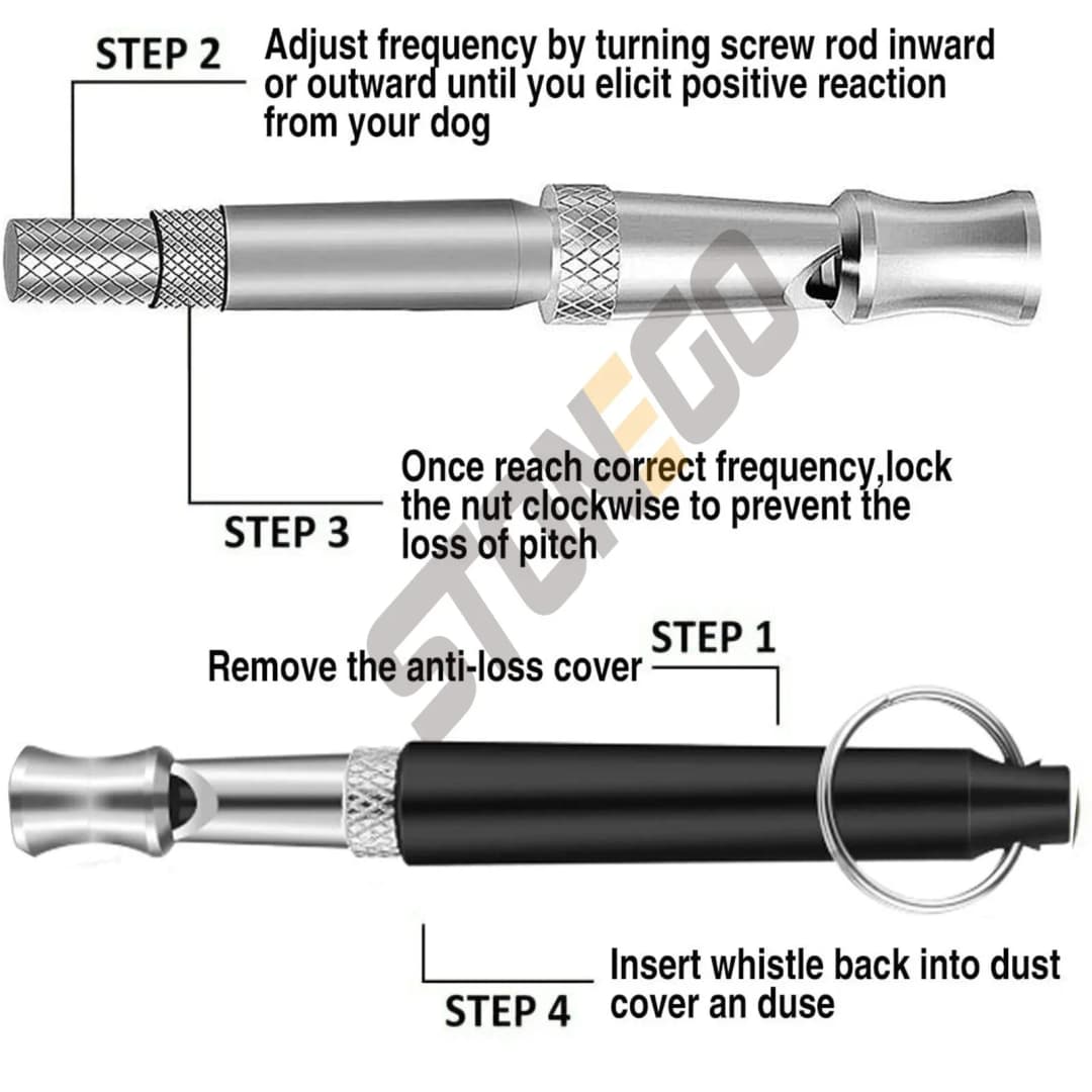 Multicolor Ultrasonic Dog Training Deterrent Whistle Dog Whistle To Stop Barking Bark Control Dogs Training Deterrent Whistle - 3