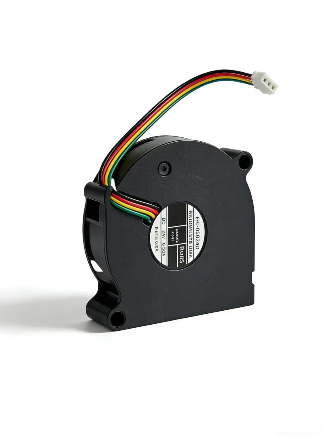 مروحة تبريد ELEGOO Centauri Carbon 24V 5020 L100mm ZH1.5 طرفية نموذج مروحة نفاثة 12000 دورة في الدقيقة لقطع طابعة CC1 ثلاثية الأبعاد