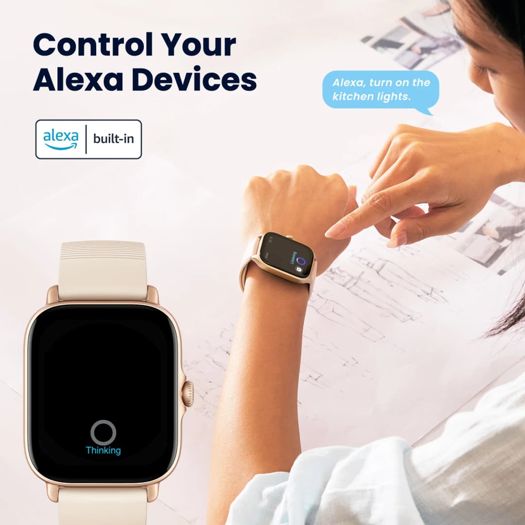 New Amazfit GTS 4 mini new Smartwatch With Alexa Built-in 24H Heart Rate 150 Sports Modes Smart Watch - 3