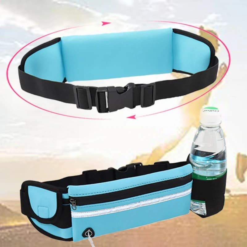 Sports and Leisure Waist Bag, Waterproof and Shockproof, Close Fitting Mobile Phone Bag, Must Bring Magical Water Bottle Bag - 4