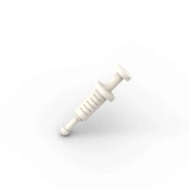 مجموعة بناء MOC 10 قطع معدات طبية عسكرية 87989 محاقن، قطع تركيب، ألعاب تجميع للأطفال هدية عيد ميلاد - 2