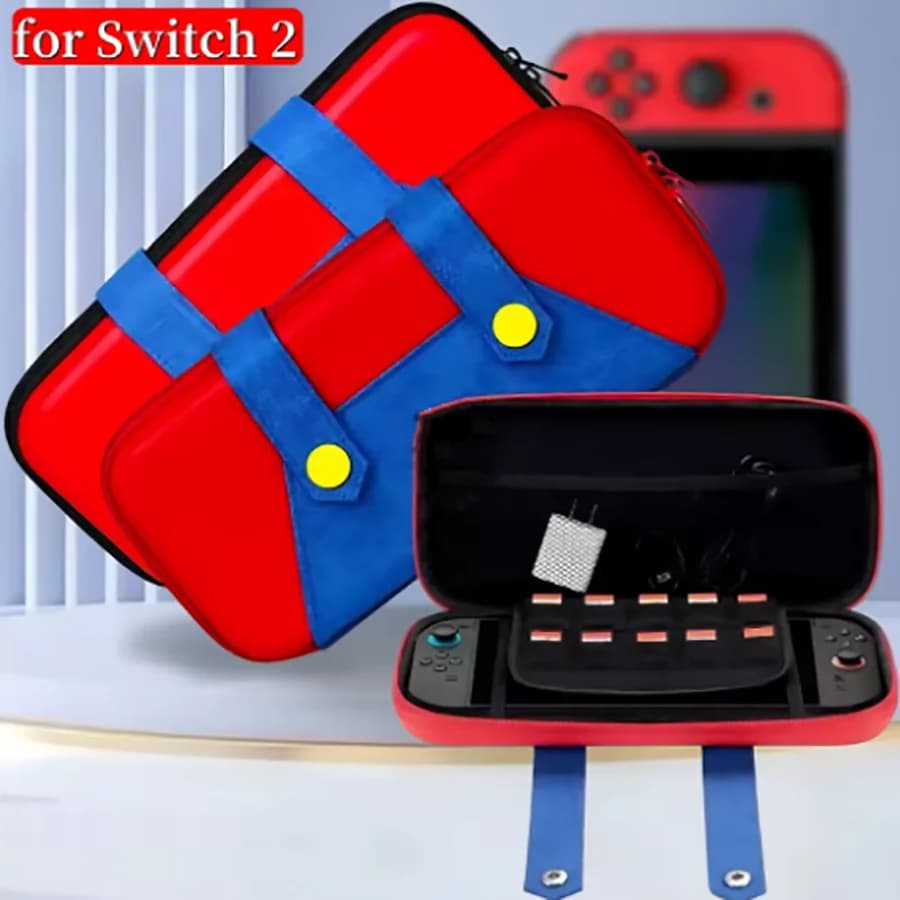 حقيبة يد تخزين وحمل واقية من EVA المقاوم للماء لإكسسوارات Switch 2