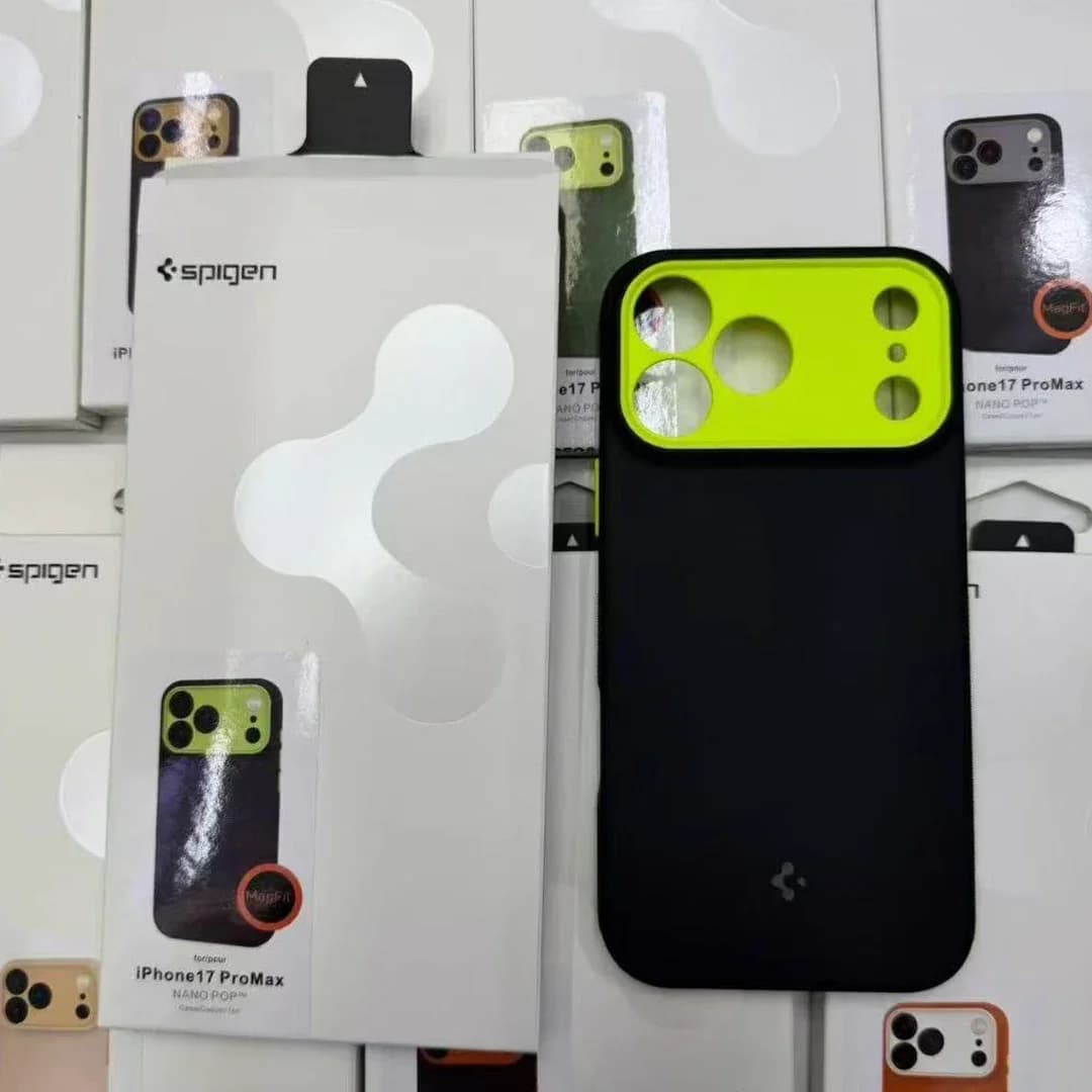 غطاء Spigen لهاتف آيفون 17 برو ماكس، 17 برو تغطية كاملة مقاوم للصدمات غطاء واقي من المطاط الناعم مع غلاف مغناطيسي ناعم - 5
