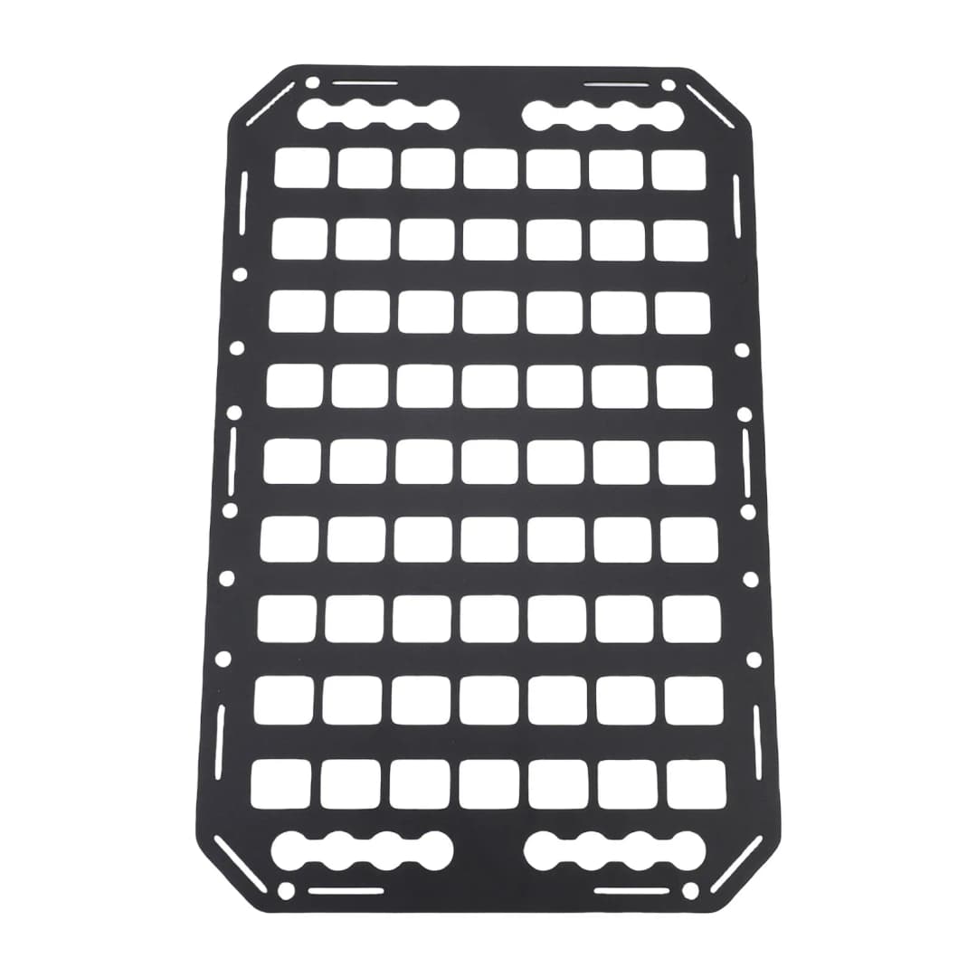 Truck Bed Molle Panel Aluminium Alloy Multifunctional L Track Storage Organizer for Car SUV RV - 4
