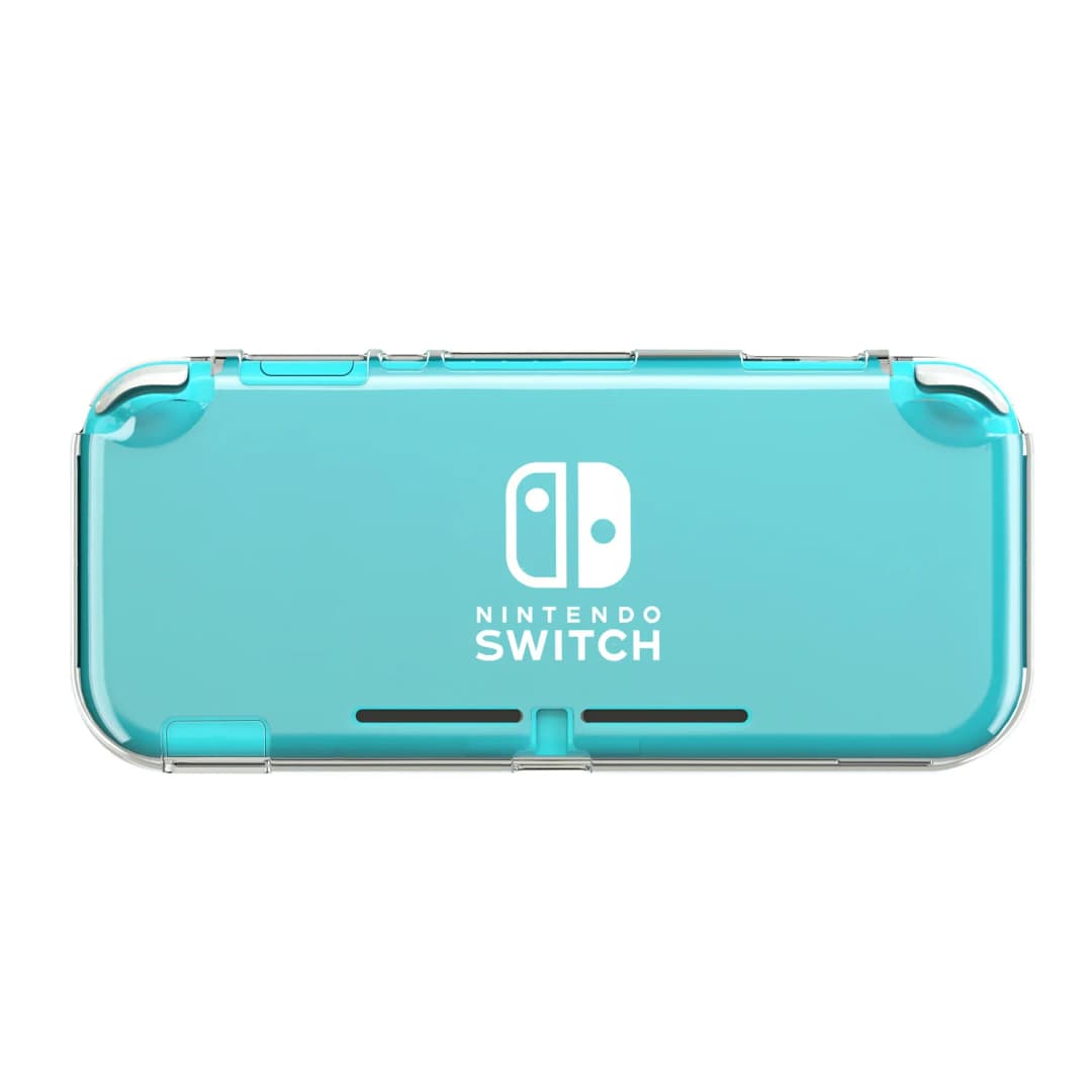 غطاء TPU شفاف لجهاز Switch Lite، حماية من السقوط والخدوش، حامل غطاء واقي - 5