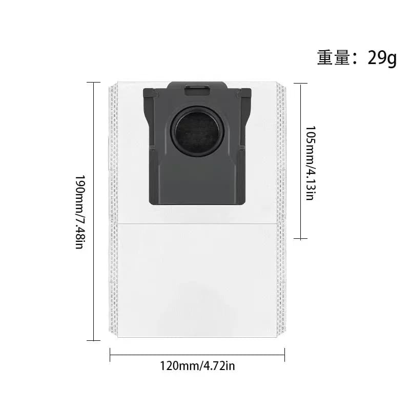 Dreame L10s Ultra Gen 2，Dreame L30s Ultra Spare Parts Main Roller Side Brush Hepa Filter Mop Cloth Dust Bag Accessories - 2