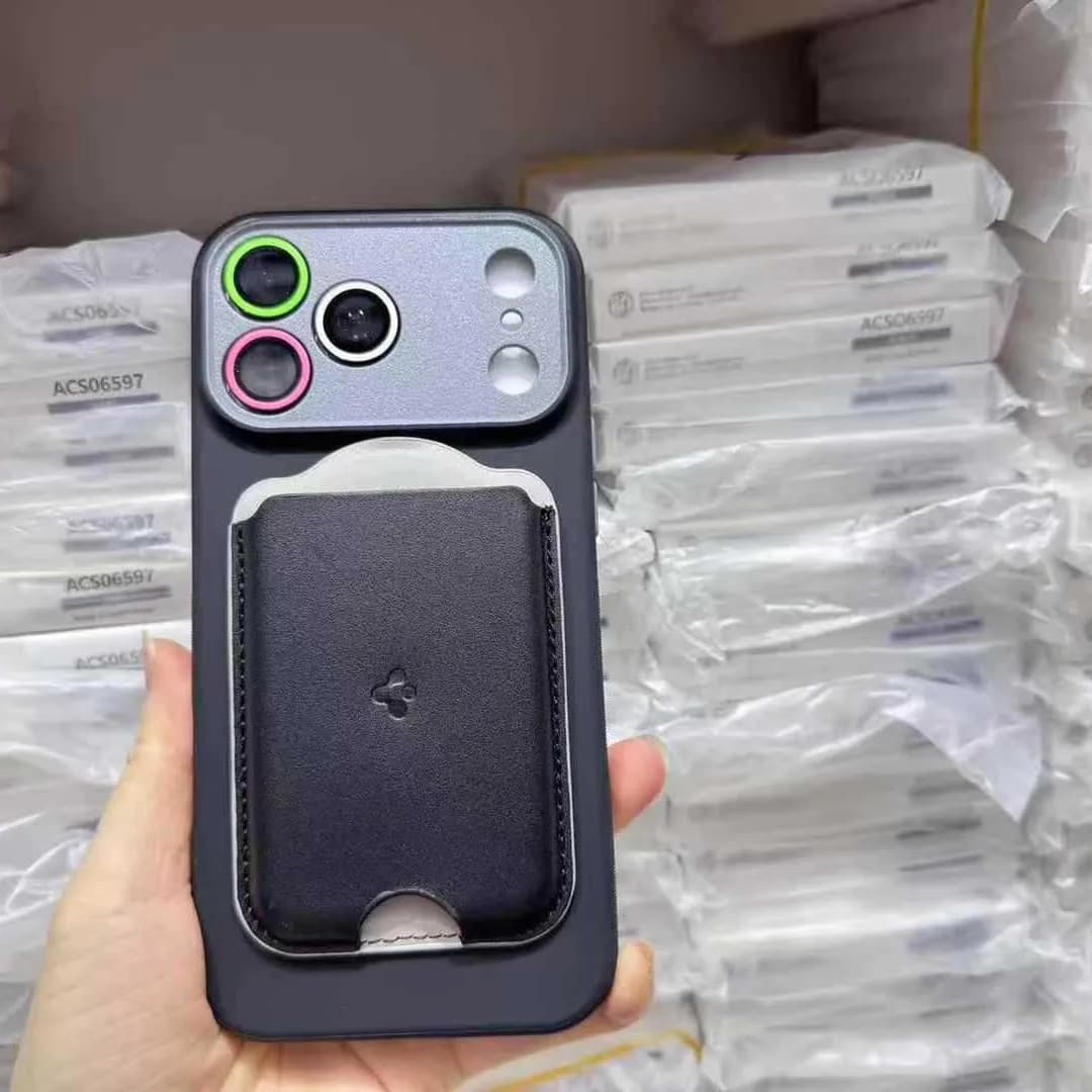 حامل بطاقات مغناطيسي Spigen Nano Pop لمحفظة MagSafe لهواتف iPhone 17 16 15 14 13 12 وسلسلة Pixel 10 غطاء رقيق يتسع لبطاقتين - 6