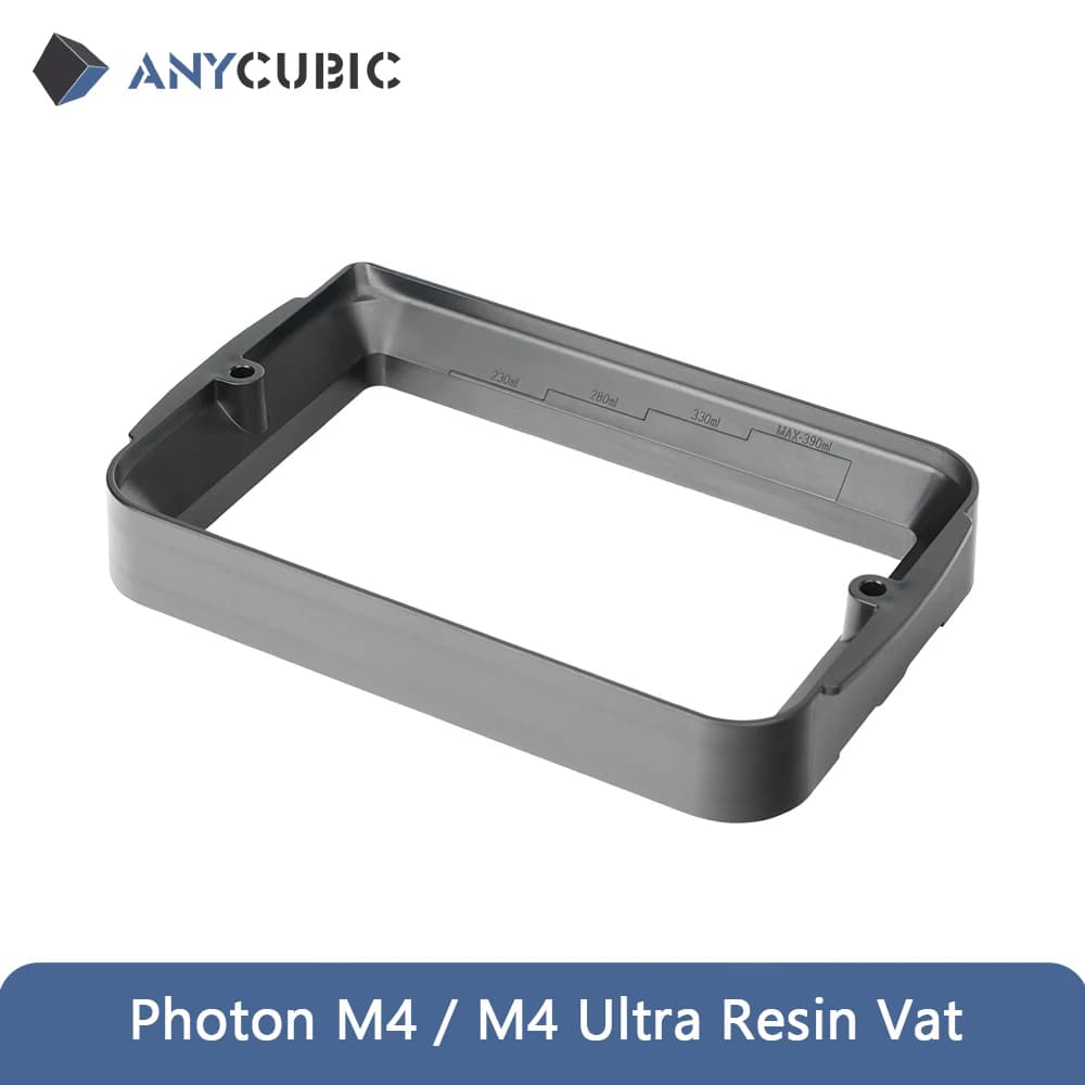 خزان راتينج ANYCUBIC Phonton Mono 4 Ultra، إكسسوارات طابعة ثلاثية الأبعاد، وعاء راتينج