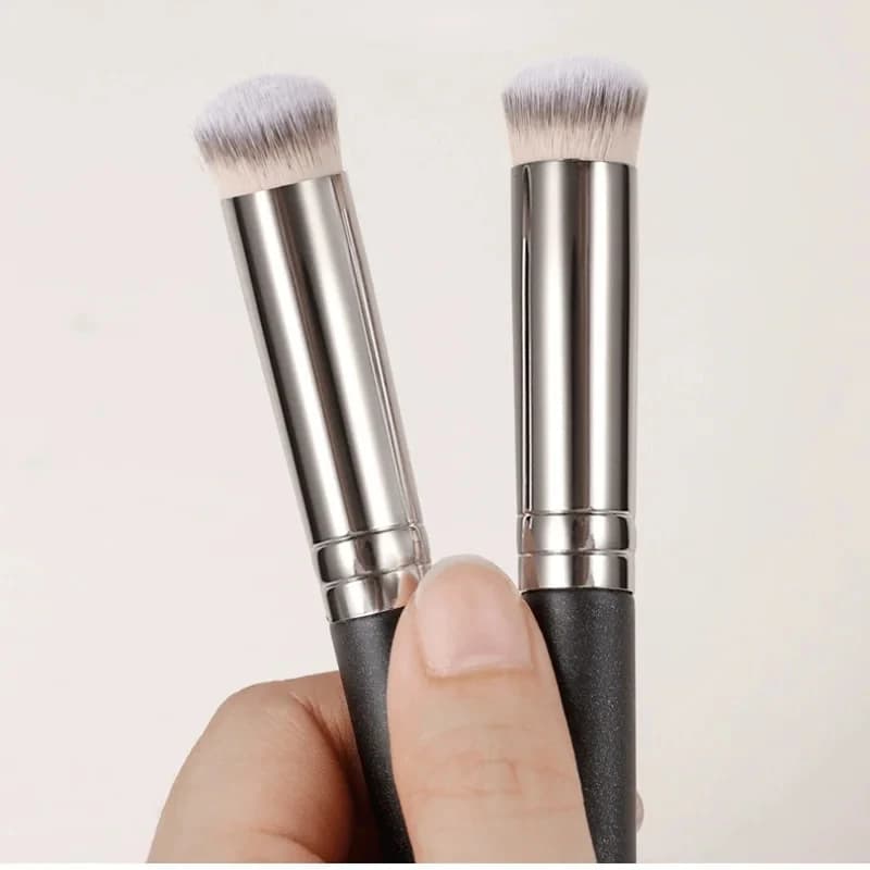 1/2/5 pcs Foundation Concealer Brush, Premium Contour Blusher Brushes, Flawless Under Eye Dense Face Makeup Brush For Blending - 2