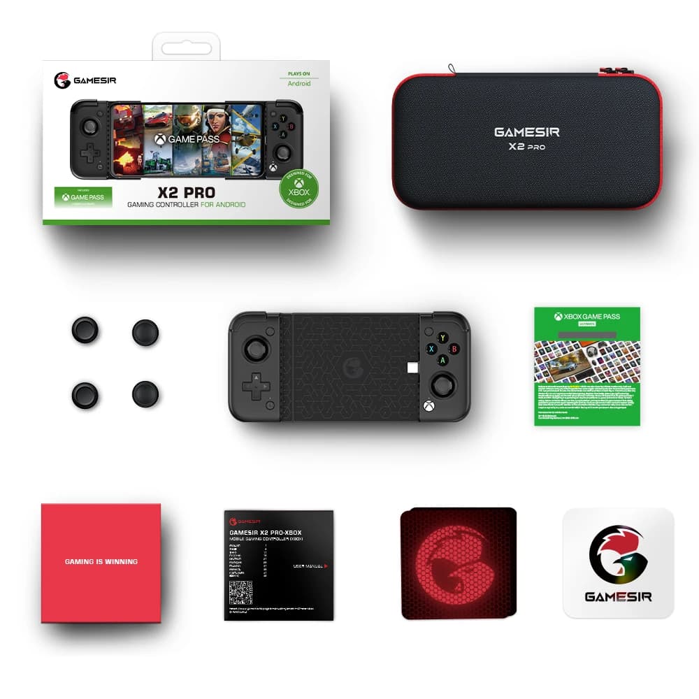 جيم سير X2 برو يد تحكم للهواتف أندرويد وXbox متوافقة مع xCloud وSTADIA وجيفورس ناو ولونا - 6