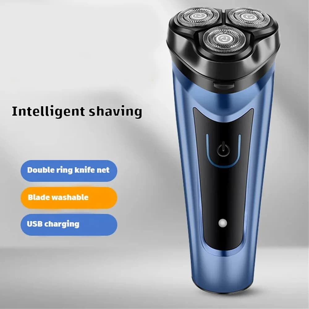 Electric Shaver Washable Portable Low Noise Beard Trimmer Rechargeable Waterproof Men Household Travel Beard Shaving Machine  ﻿ - 2
